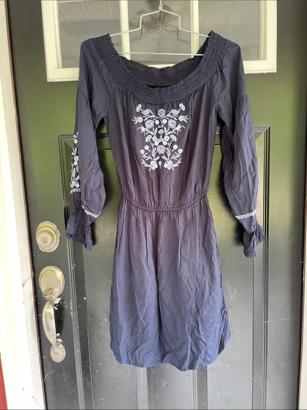 Hollister Embroidered Dress